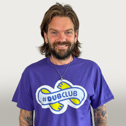 DUBBII - DUBCLUB T-SHIRT (PURPLE)