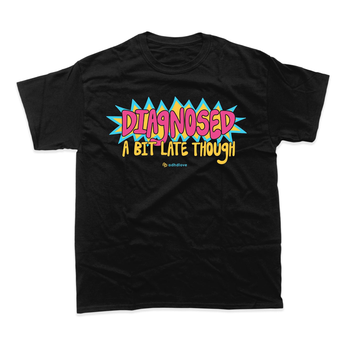 DIAGNOSED T-SHIRT (BLACK)