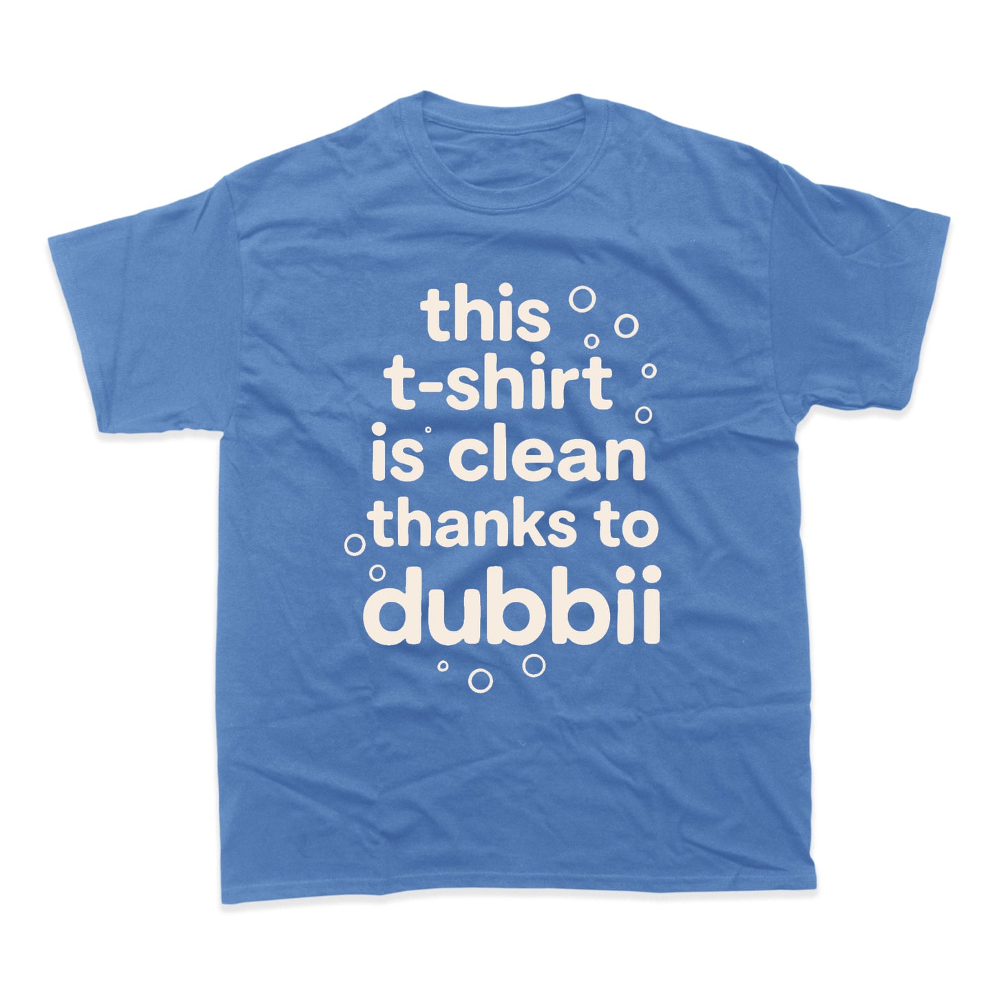 DUBBII - CLEAN T-SHIRT (INDIGO)