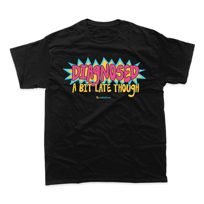 DIAGNOSED T-SHIRT (BLACK)