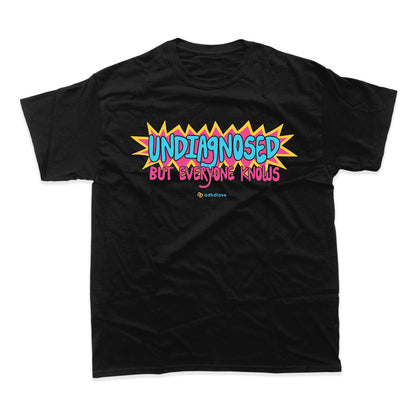 UNDIAGNOSED T-SHIRT (BLACK)